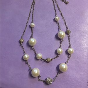 LOFT pearl necklace vintage