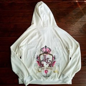 Juicy Couture Velour Jacket Hoodie