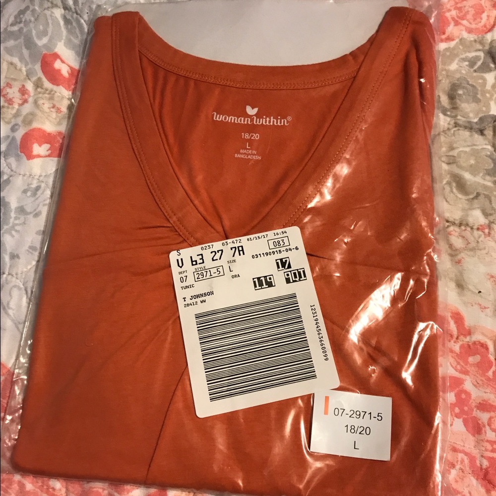 Short sleeve tunic