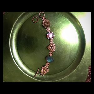 Unique Locket bracelet.