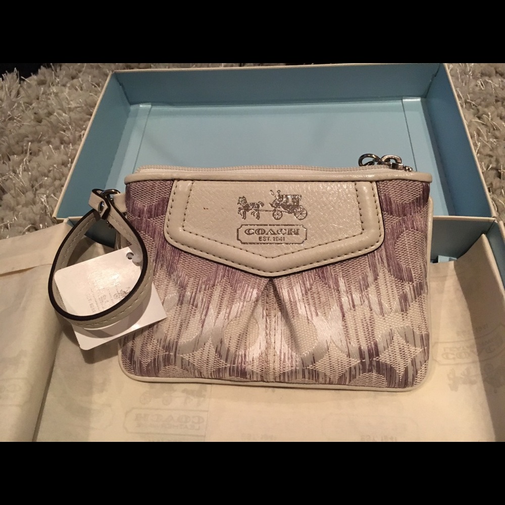 Authentic Coach wristlet- Brand New!!