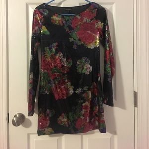 Sequin Express Dress