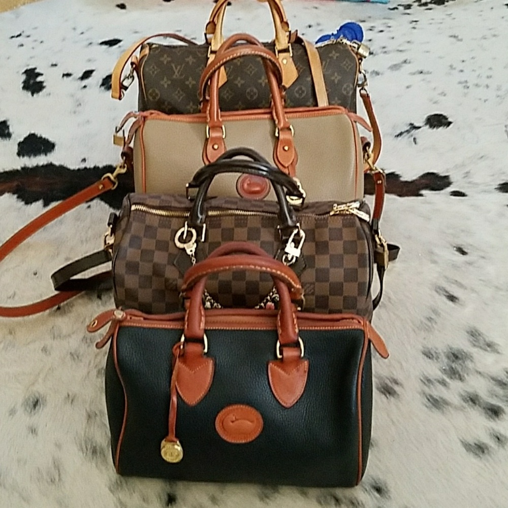 Dooney & Bourke vs. Louis Vuitton Speedy satchel