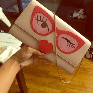 🌸🌸KATE SPADE ♠️ ROSE COLORED CLUTCH PURSE🌸🌸