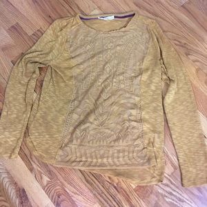 Rust Sweater Blouse