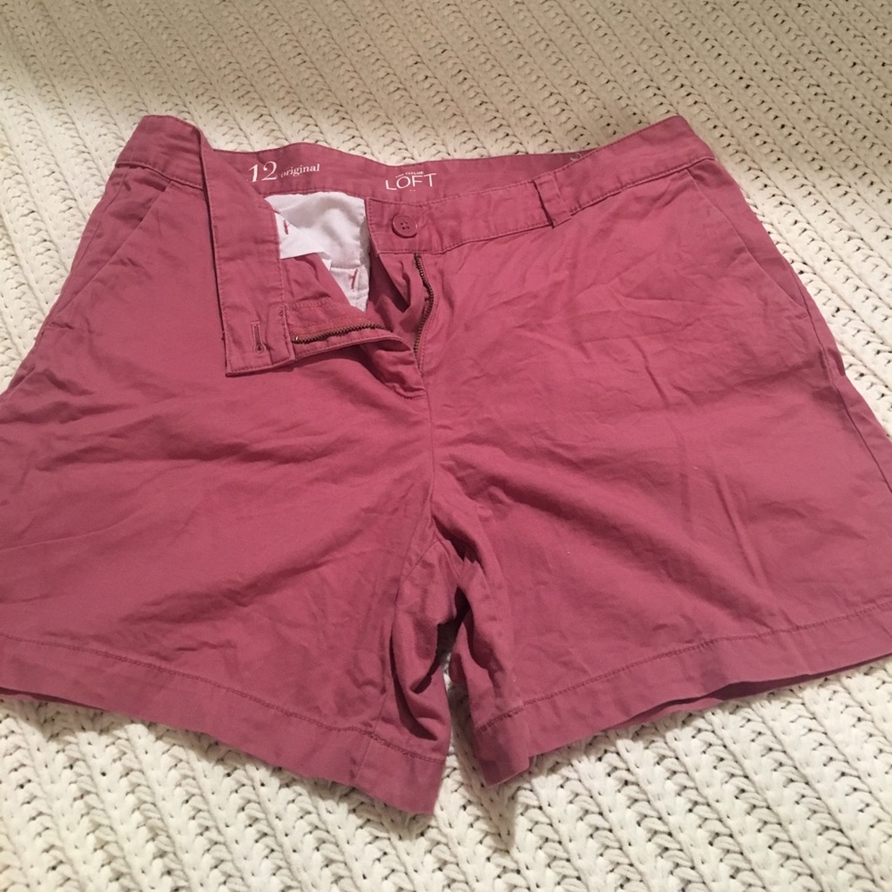 LOFT chino shorts