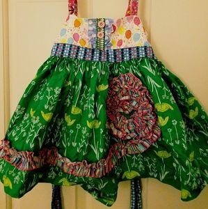 Matilda Jane size 6 Platinum top