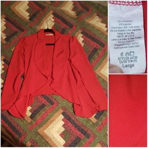 Open blazer