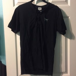 Victoria's Secret Pink bling Campus Tee