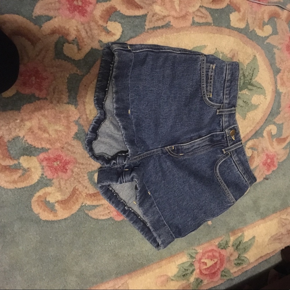 American apparel high waisted shorts