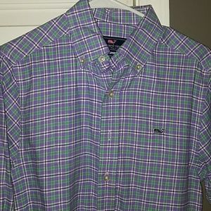 Vineyard vines brushed cotton flannel