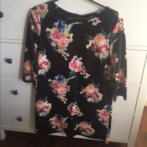 H&M Floral Short Sleeve Dress