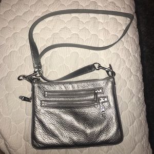 Metallic crossbody