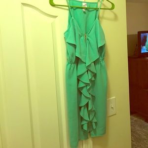 Turquoise dress