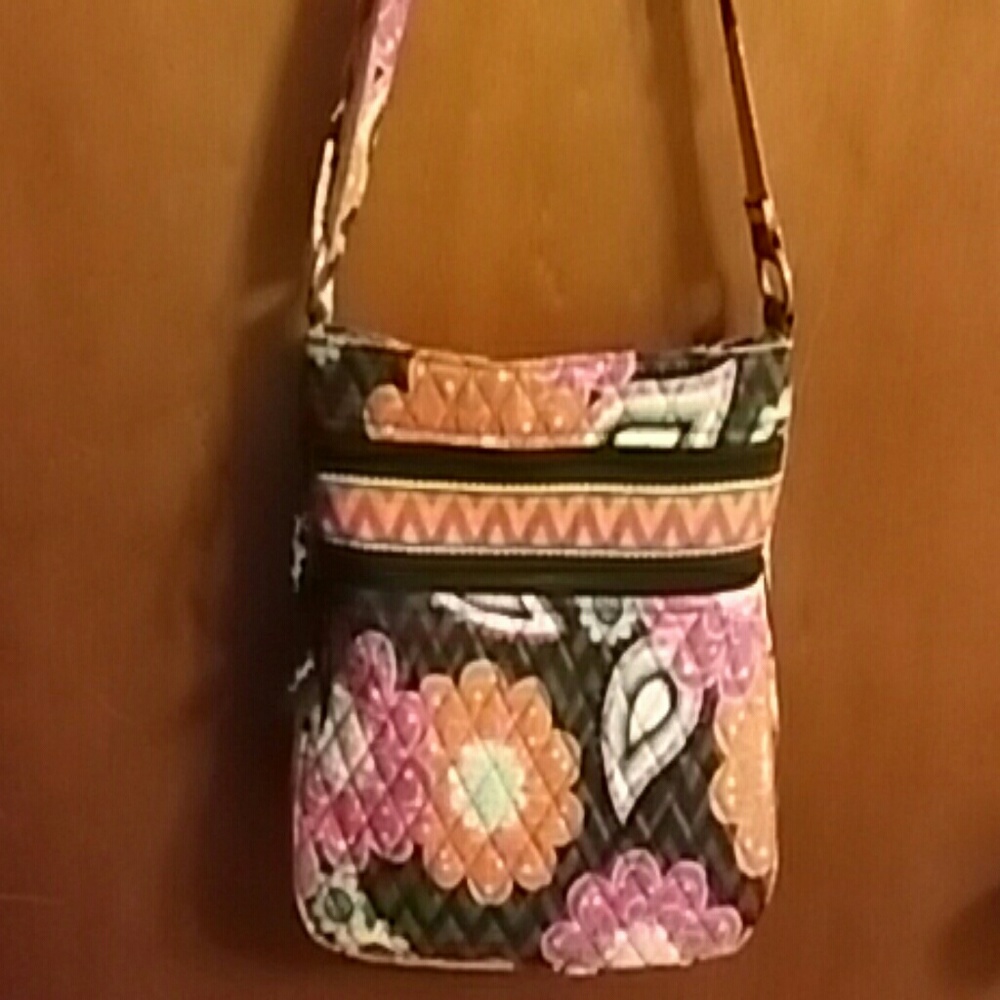 Vera Bradley triple zip hipster