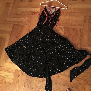 Beautiful poka dot Anthropologie dress- Size 2