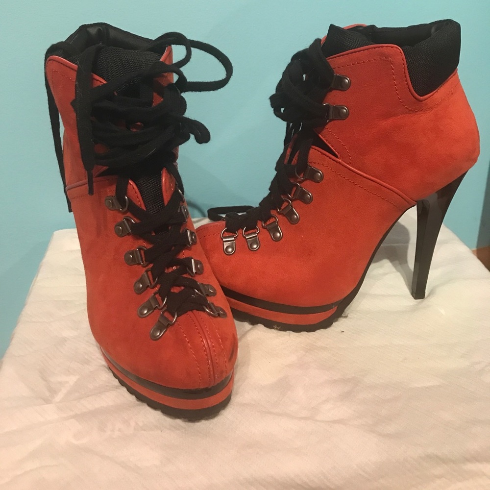 Lace up boots