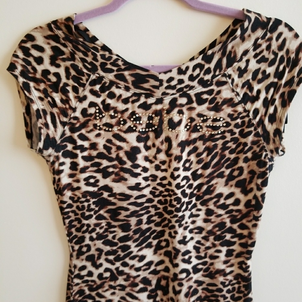 Animal print top BEBE