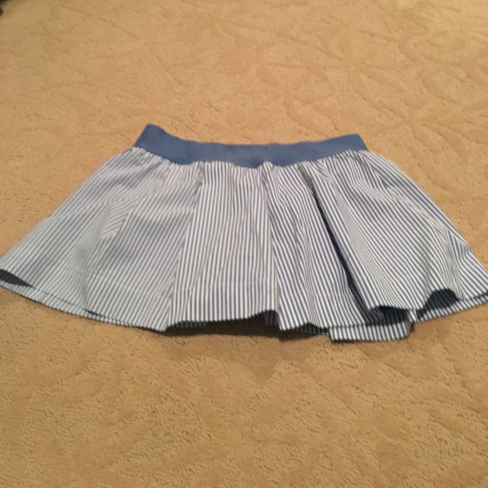 Nike striped tennis skirt