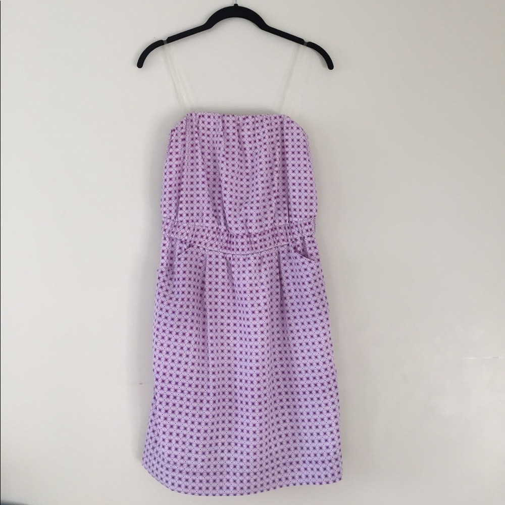 Strapless summer dress