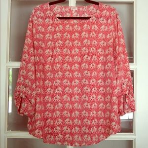 XL Pixley Ellie Elephant Blouse