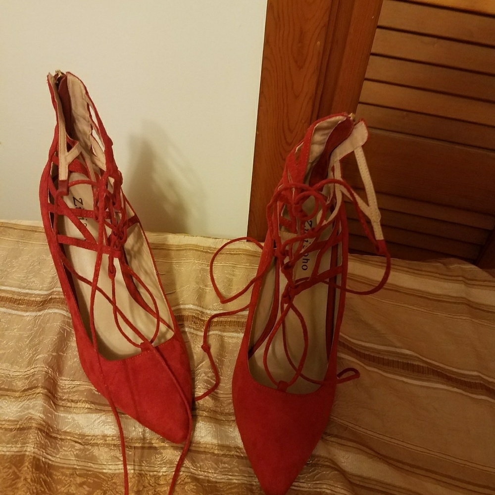 Heels that lace up