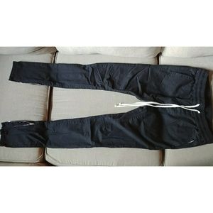 PacSun Drop Skinny Twill Zipper Pants