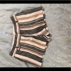 Ann Taylor Loft striped shorts. Size 2