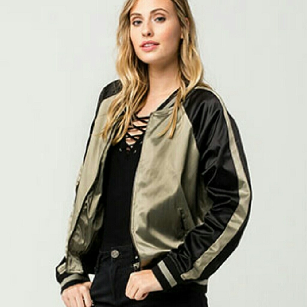 Satin BomberJacket