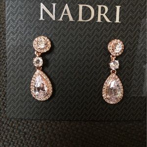 Rose Gold Drop Earrings