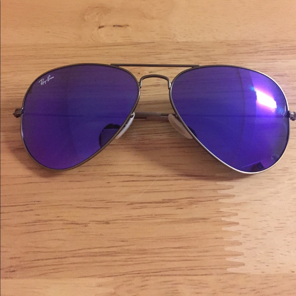 Ray-ban flash aviator sunglasses