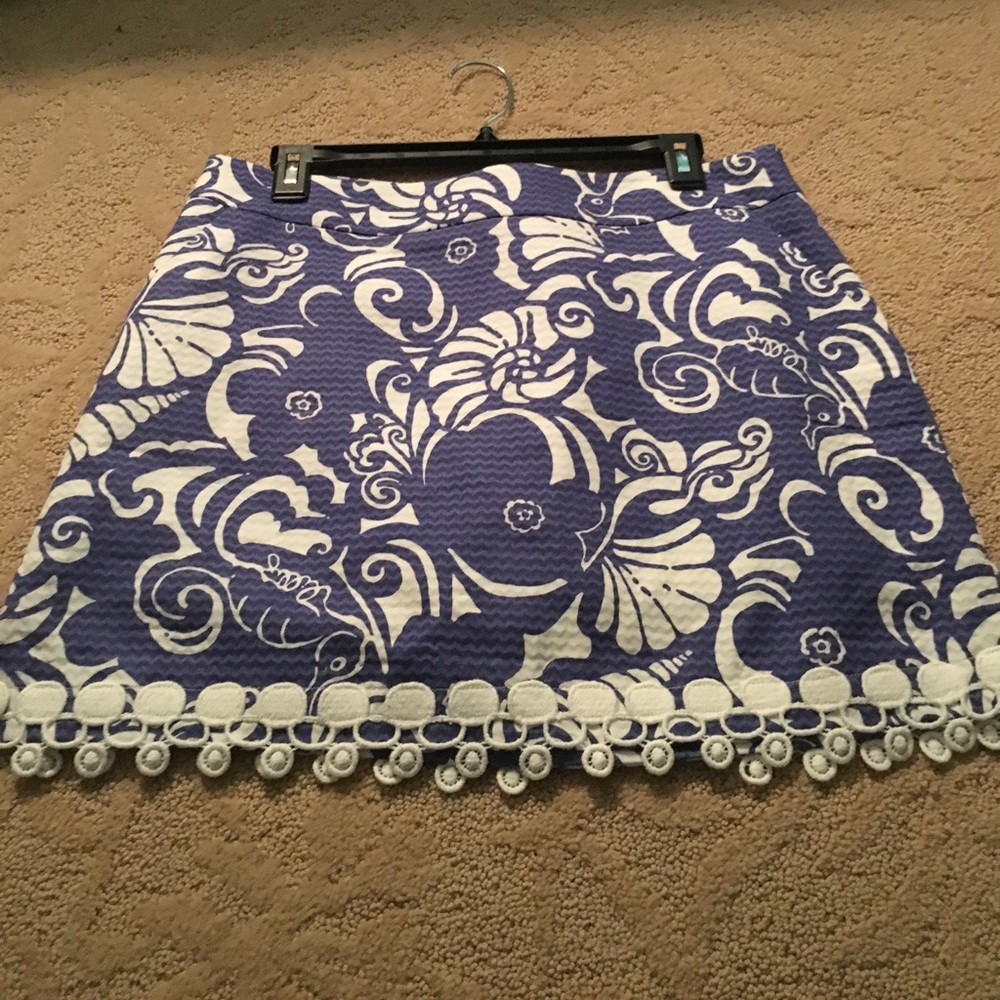 Lilly Pulitzer seashell skirt