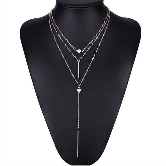 AUSTYN necklace - GOLD/SILVER tone - Picture 3 of 5