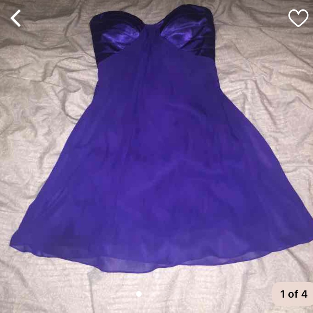 Medium size 7-8 cobalt evening/cocktail/prom dress