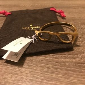 NWT Kate Spade Lookout Glasses bracelet ♠️