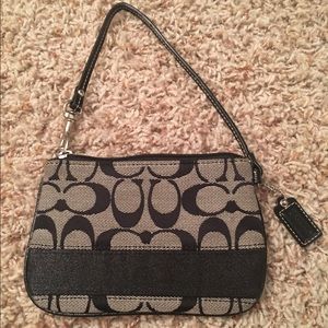Signature Coach Wristlet