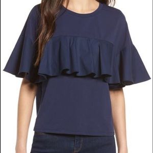 Ruffle T shirt