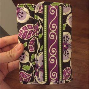 Vera Bradley Plum Petals wallet