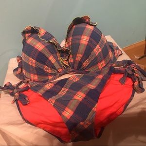 VS Halter swim top and bottom