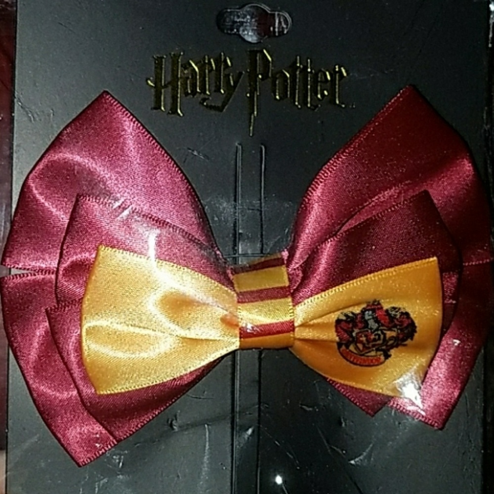 Gryffindor bow Harry Potter themed