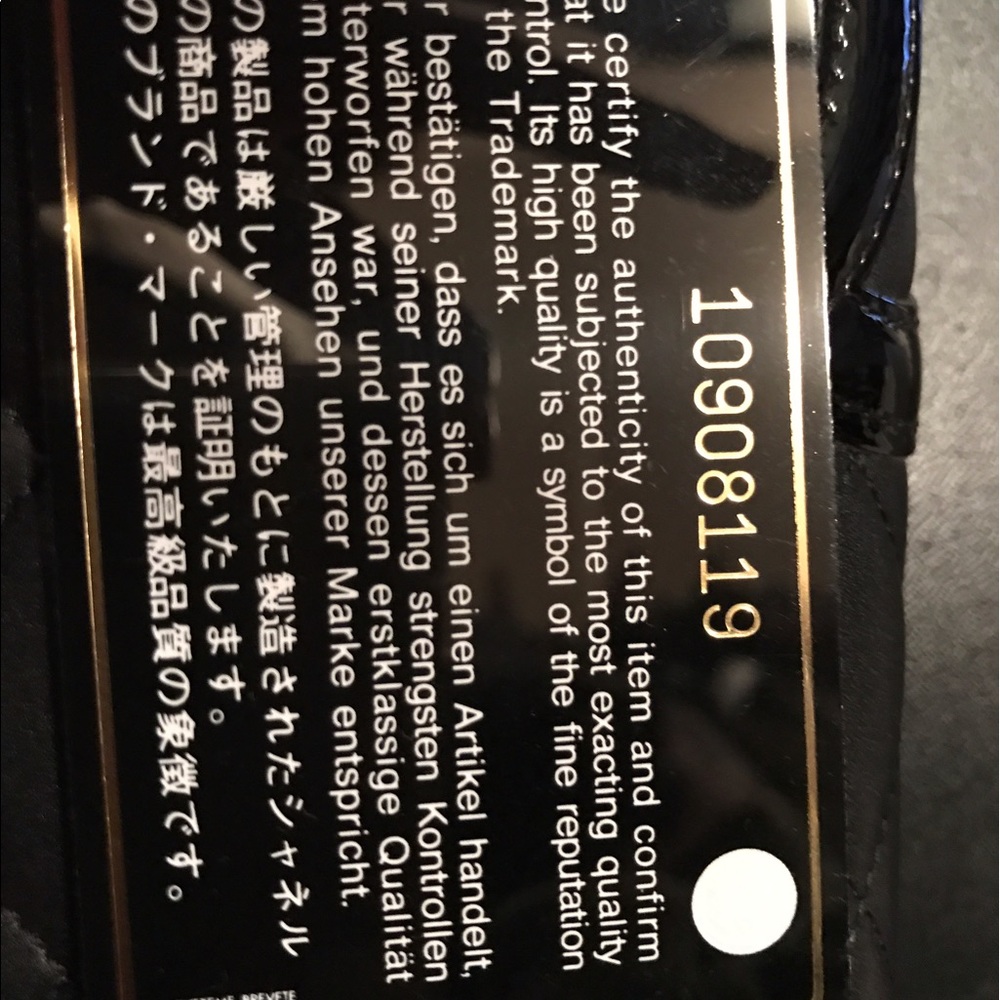 Chanel Cambon Bifold Leather Wallet - Picture 8 of 8