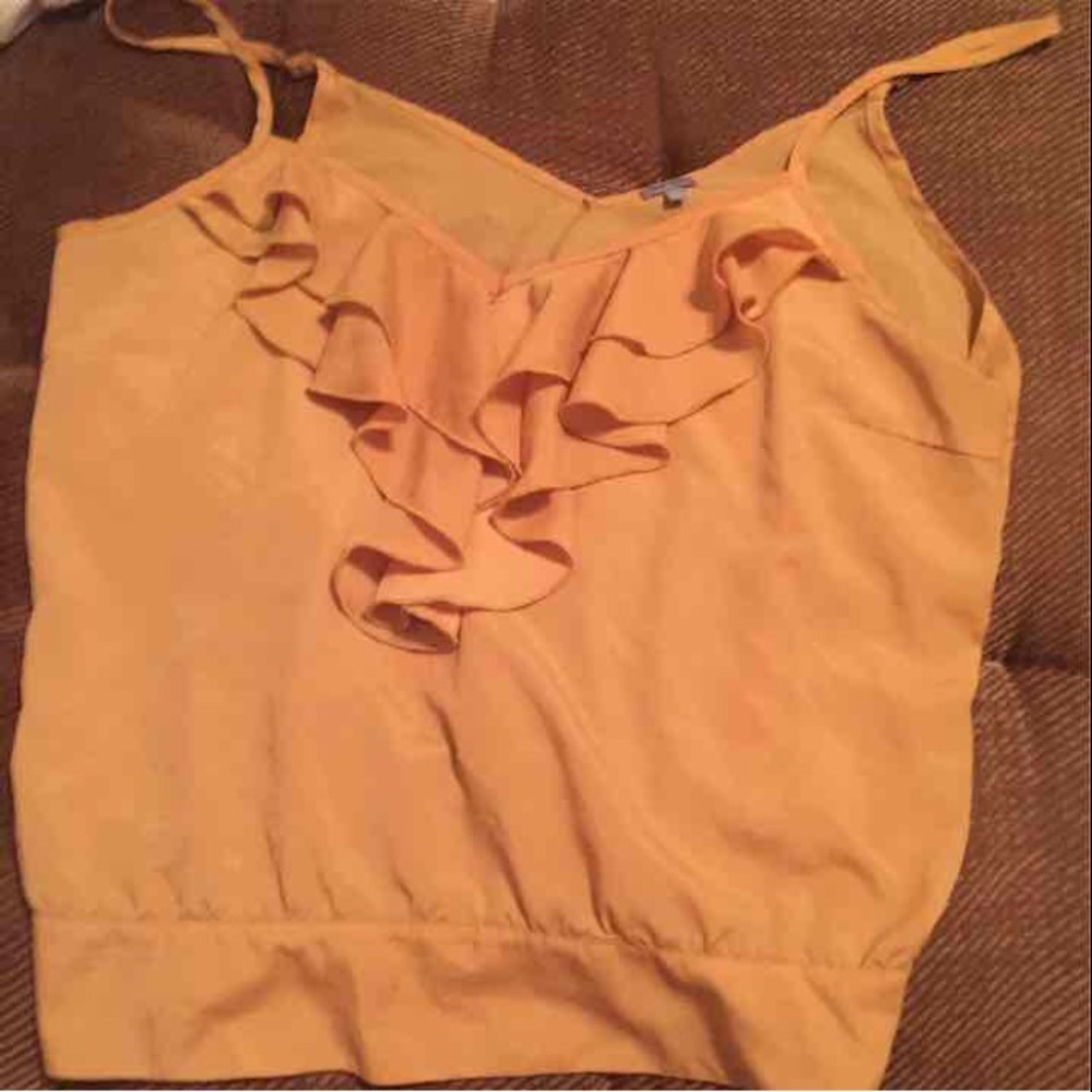 Xl yellow summer shirt