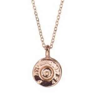 "Tiny Top" Rose Gold Half United necklace
