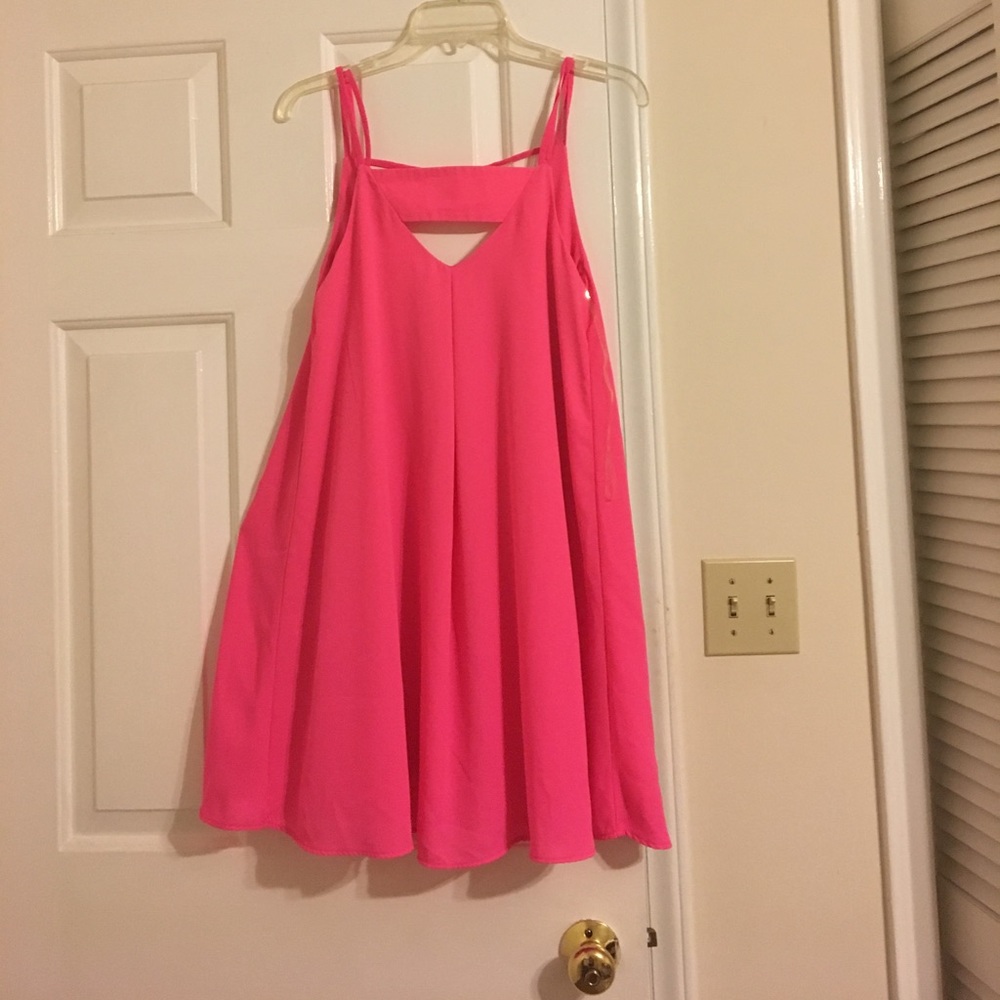 gianni bini pink dress