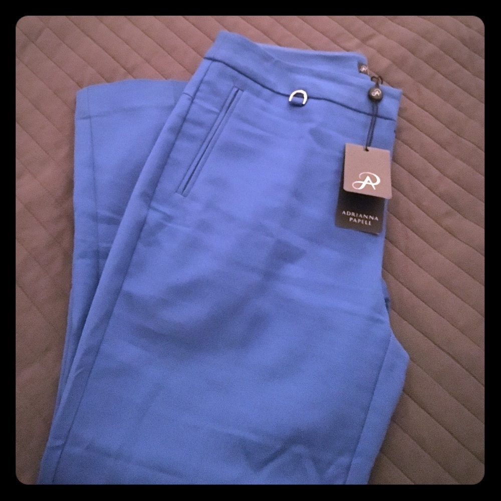 Adrianna Papell Capri pants - royal blue #NWT