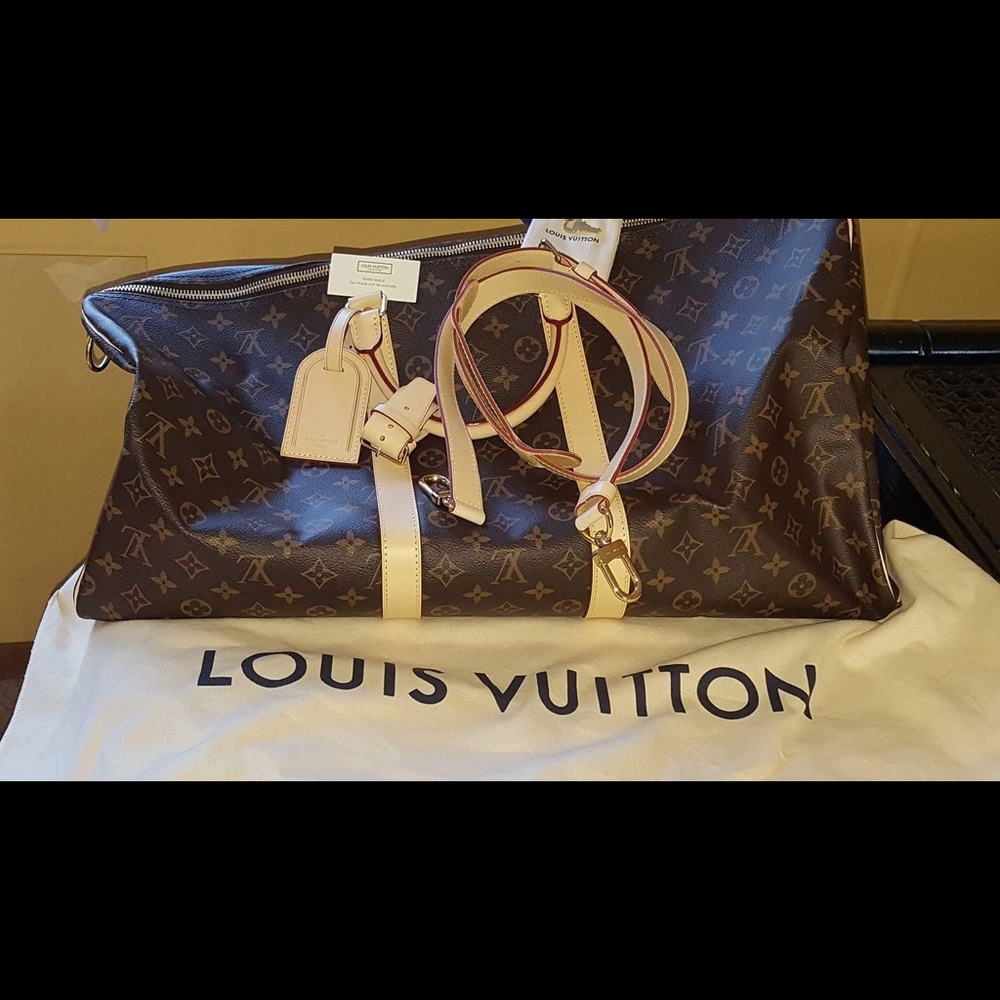 100% LV Monogram Duffel