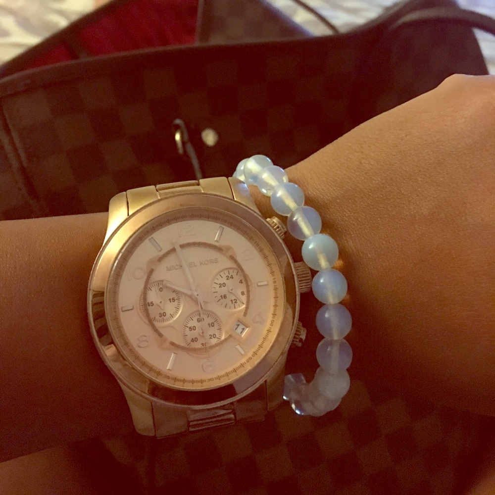 Authentic Rose Gold Michael Kors watch