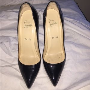 Authentic Christian Louboutin pump.