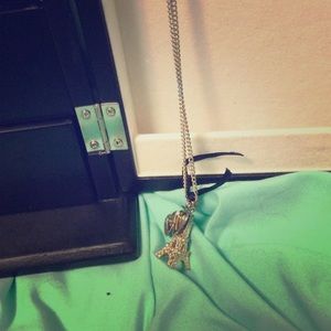 Paris locket necklace