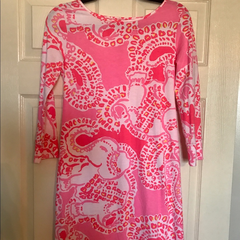 NWOT Lilly Pulitzer XS Elephant Dress